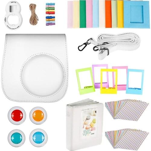 Polaroid Camera Set Album Frame Sticker Mirror DIY Fashion Custom Unique Originality for Instax Mini 8 8 and 9 Camera