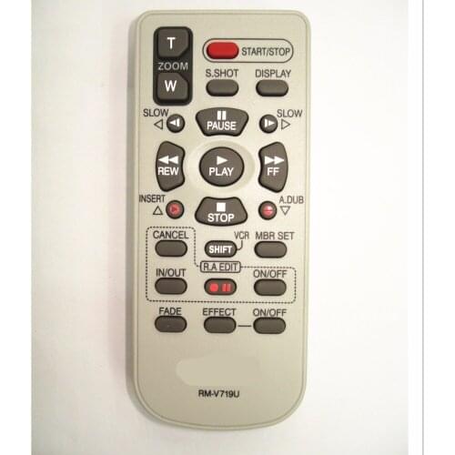 Remote control suitable for jvc RM-V719U Video camera vcr