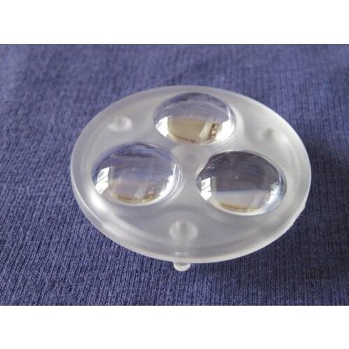 W-50 High quality LED Optical Lens, Lens Size: 50x11mm 3in1, 60degree, PMMA materials,Clean Surface