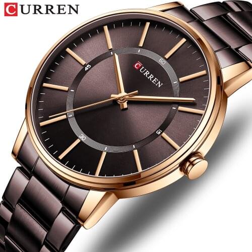 Golden Watches Men Warterproof Mens Watch CURREN Top Brand Luxury Clock Male Business Quartz Wristwatch Relogio Masculino