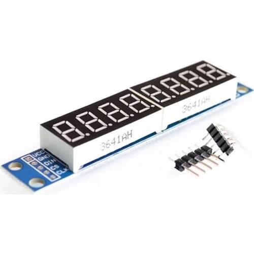 1PCS/LOT MAX7219 Led Module 8-Digit 7 Segment Digital LED Display Tube For arduino MCU 100% new original
