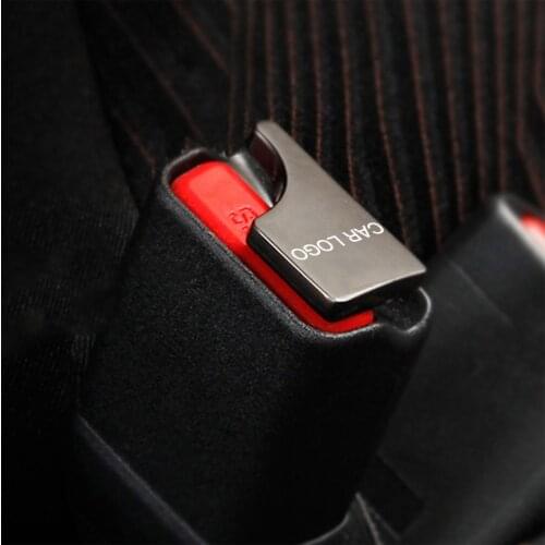 1PC Hidden Car safety seat belt buckle clip car accessories For Mitsubishi lancer outlander pajero asx colt Grandis