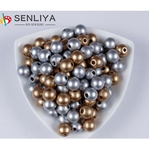 10Pcs/Lot 6mm 8mm 10mm 12mm Wood Beads Round Loose Spacer Beads For Jewelry Making DIY Bracelet Necklace Accessories