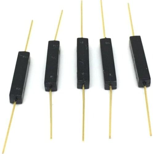 10 pcs Plastic Type 2*14mm Normally Open Reed Switch GPS-14A Magnetic Switch Anti Vibration