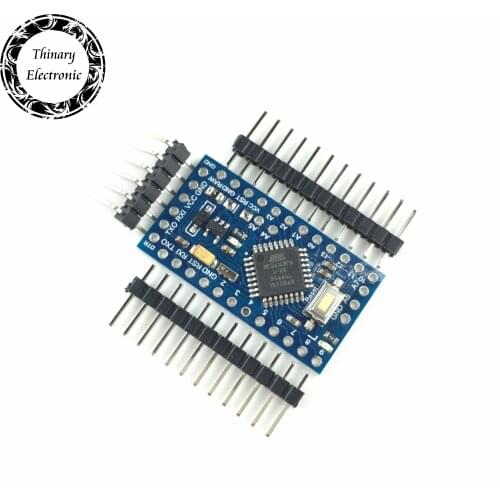 100pcs/lot Thinary Electronic Pro Mini 168 Mini 5V/16M ATMEGA168 ATMEGA168P-AU 5V/16MHz for Arduino