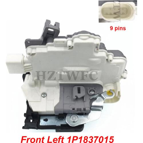 1P1837015 1P1837015A For VW MK5 EOS For SEAT Leon 1P Zv Front Left Door Latch Assembly Door Lock Actuator