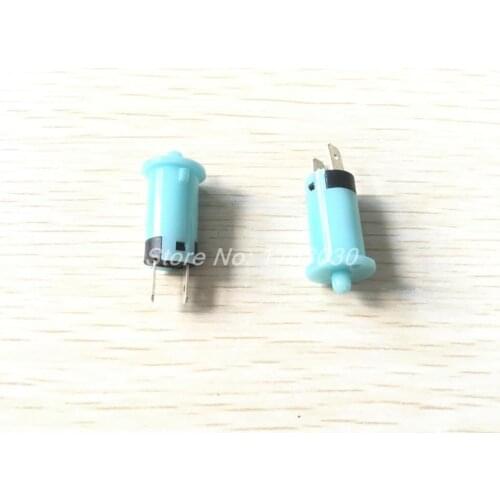 5 Pcs AC250V 1.5A SPST NO NC Momentary Blue Plastic Refrigerator Door Light Switch