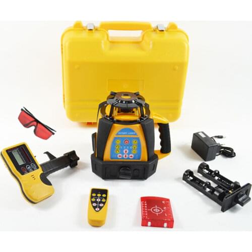 Automatic Self-Leveling 500M Range Rotary/ Rotating Laser Level High Accuracy + Case