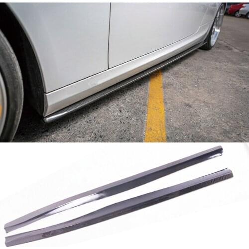 Carbon fiber Side skirt Extension Fit For BMW E90 E91 E92 E93
