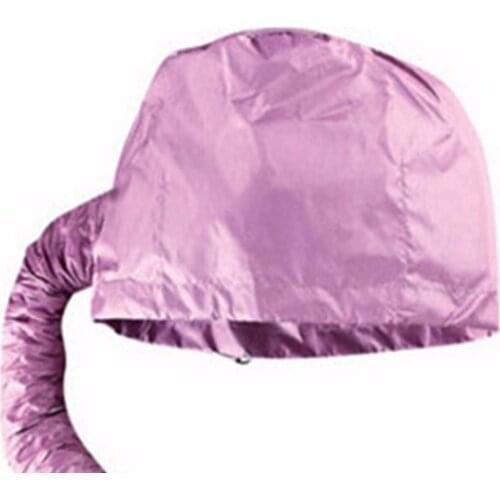 1pcs Hair Dryer Nursing Caps Dye Hairs Modelling Heating Warm Air Drying Treatment Cap Home Safer Than Electric Silver Pink