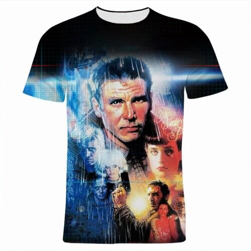 T-shirt Men Marvel Hero Blade 3D Printed Summer T Shirt For Boy Girl Kids Short Sleeve Harajuku Style Women Oversize Tee Shirts