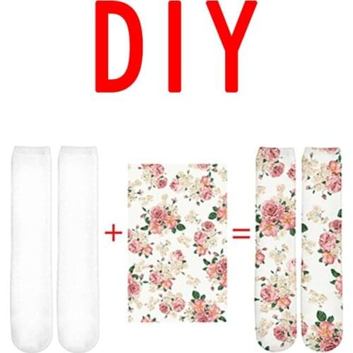 Hot sale 3D Print DIY Custom Design Men/Women Socks Casual sock Drop Shipping Wholesalers funny 3D socks clothings