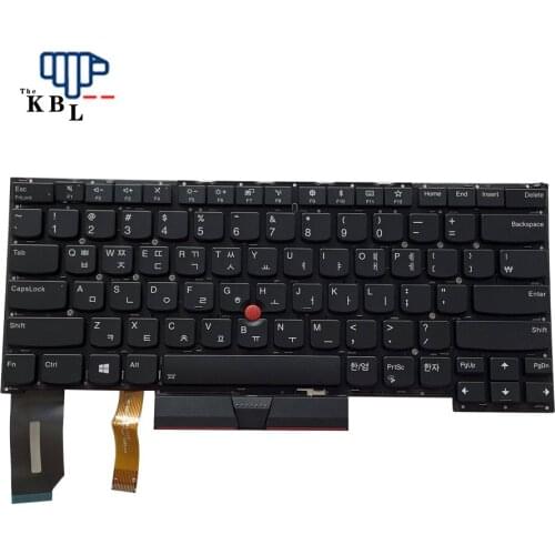 New For Lenovo Thinkpad E480 E490 R480 R490 L490 Korea Language Black (No Frame) Backlit Laptop Keyboard SN20R66141 1PE562