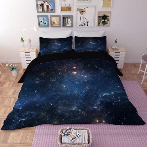 3d Galaxy Print Bedding Set Duvet Covers Pillowcases NEW Comforter Bedding Sets Bedclothes Bed Linen