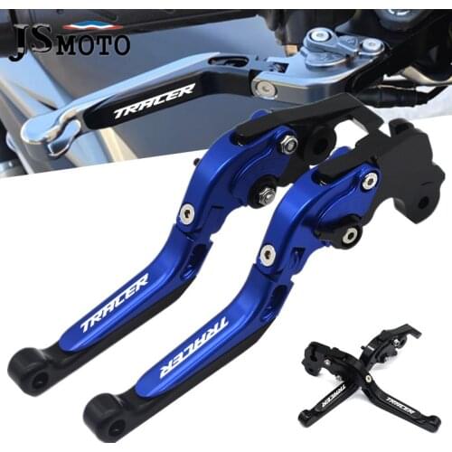 For YAMAHA MT-09 MT09 MT 09 FZ-09 FZ09 FJ09 Tracer 900 2014-2020 Motorcycle CNC Brake Clutch Levers Handle Grips TRACER LOGO