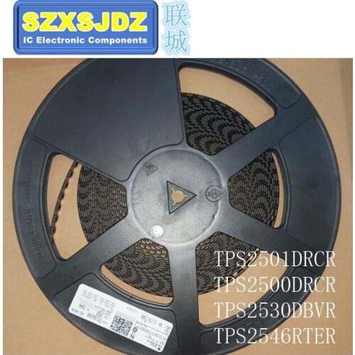5PCS TPS2501DRCR TPS2500DRCR TPS2530DBVR TPS2546RTER OBA CHO CHOU 2530 2546 TPS2501 TPS2500 TPS2530 TPS2546