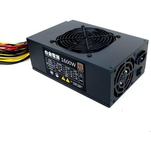 Gold power 1600W power 1500W 1600W graphics card ATX server power mute