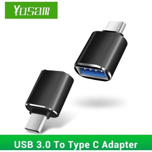 YOSAM 6pcs USB C OTG Adapter Type C to USB 3.0 Adapter Thunderbolt 3 Type-C For Macbook pro Samsung Huawei Xiaomi Mini USB OTG