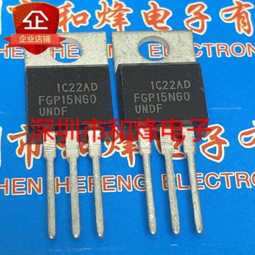 10PCS FGP15N60UNDF TO-220 600V 30A 100% New original