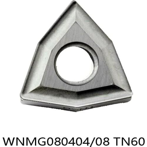 100% Original WNMG080404 WNMG080408 TN60 Carbide Inserts for Steel WNMG 080404 080408 WNMG0804 10pcs/box CNC Lathe Cutter