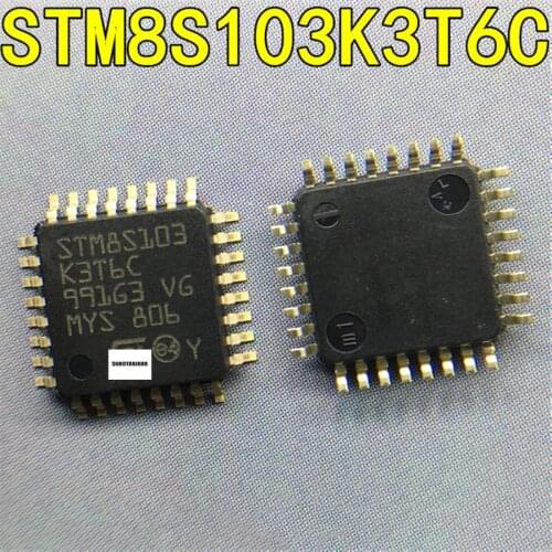 100pcs X STM8S103K3T6C STM8S103 LQFP32 NEW Free Shipping