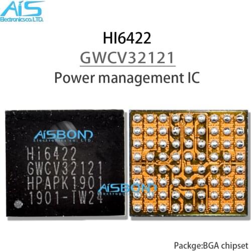 2Pcs/Lot HI6422 GWCV32121 GWCV32122 GWCV310 Power management ic For Huawei HI6422 V32121 V32122 V310 Power supply IC PM chip