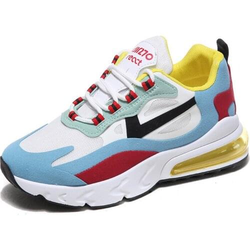 2021 Thick-soled Sports Shoes Womens Shoes Student Breathable Multi-color Womens Sports Shoes Plus Size 41 Shoes for Women