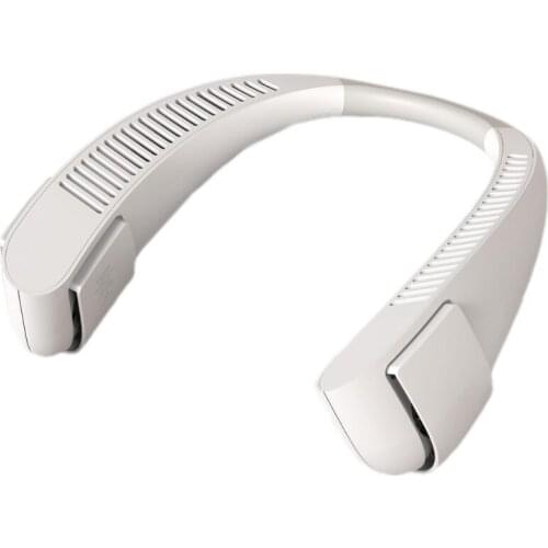 3 Speed Hanging Neck Fan Headphone Design Wearable Personal Fan for Outdoor