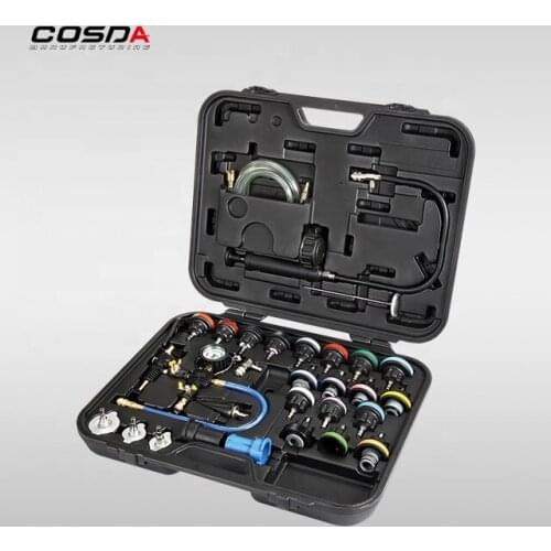 31pcs Water Tank Detector Refill Kit Car Radiator Vacuum type pressure radiator leak tester