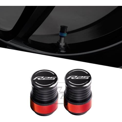 Motorcycle Accessories Valve Stem Cap Set Case for Yamaha YZF-R25 R25 All Year