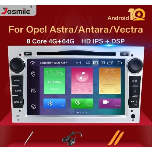 2 Din Android 10 Car Radio DVD Player For Opel Vectra C Zafira B Corsa D C Astra H G J Meriva Vivaro Multimedia GPS Navigation