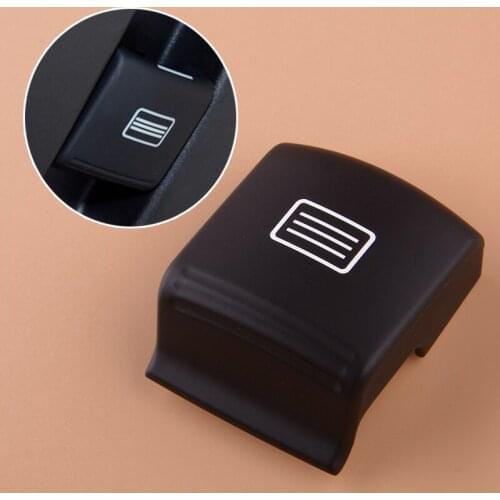 Car ABS & PC Sunroof Window Switch Button Fit for Mercedes-Benz S-CLASS W204 W221 Black 3.2x3 cm