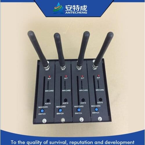 2017 new wireless modem Q2406B sim card machine 4 port bulk sms gsm modem