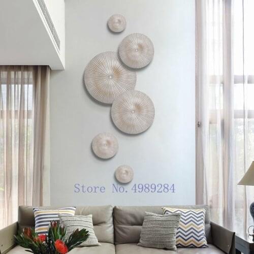 Creativity Wooden Sculpture Wall Hanging Background Wall Decoration Modern Home Living Room Decoration Woods Hanging Decorations