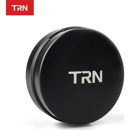 TRN Earphone Metal Box Customizable logo High-end Bluetooth Earphone Storage box Anti-pressure Portable Earphone Bag for TRN V90