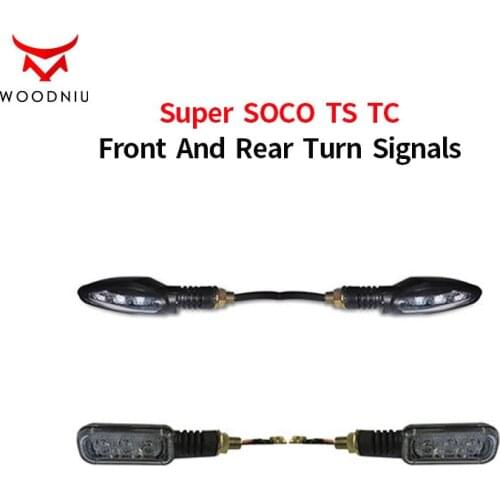 For Super SOCO TS TC Origina Taillight Front and Rear Turn Signals Modified Headlight Accessories