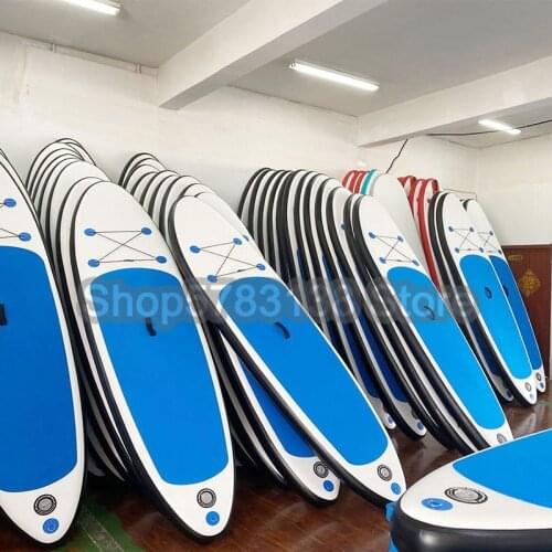 Portable Inflatable Surfboard For Human 305*76*15CM Stand Up Surf Board Floating Mattress For Water Sport Sup Up Paddle Board