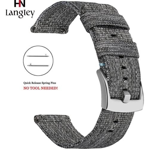 20 22mm Nylon Band For Samsung Galaxy Watch 42mm 46mm Straps Gear S2 S3 Classic/Frontier Huami Amazfit Bip Youth Huawei Watch 2