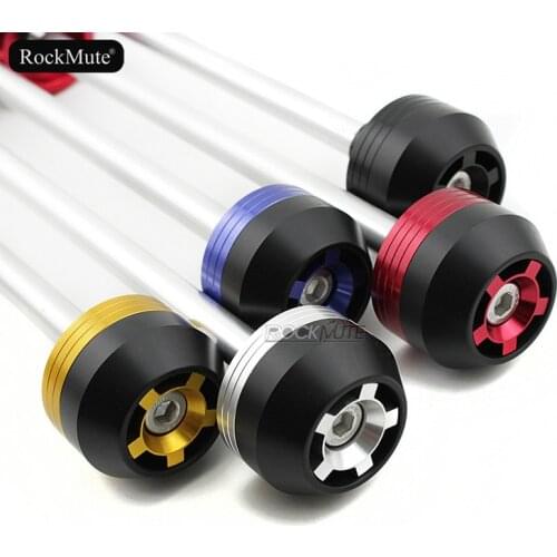 Motorcycle Accessories Front Axle Fork Crash Sliders Wheel Protector For SUZUKI GSX-R gsxr 600 2001 2002 2003 2004 2005