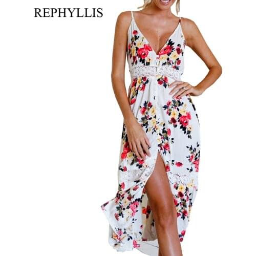 Летние платья с принтом REPHYLLIS China At AliExpress