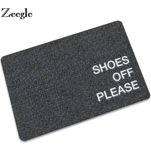 Zeegle Entrance Mat Anti-Slip Doormat Outdoor Rugs Bedroom Carpets Bedside Rugs Decor Stair Mats Bathroom Floor Mats Kitchen Rug