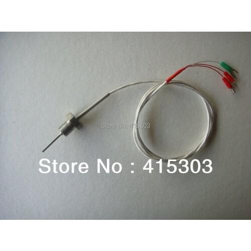 1/2NPT Class A Thin Film Pt100 Sensor with 1M Cable Free Shipping