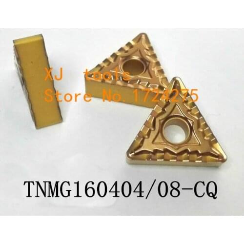 10PCS TNMG160404-CQ / TNMG160408-CQ carbide CNC inserts,CNC lathe tool,apply to steel processing,insert MTJNR/WTJNR turning tool