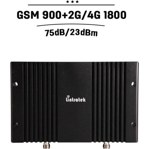 8000sqm Coverage GSM 900mhz 1800mhz Dual Band 75dB Gain Mobile Cellular Signal Booster GSM 900 DCS Cell Amplifier Repeater #25