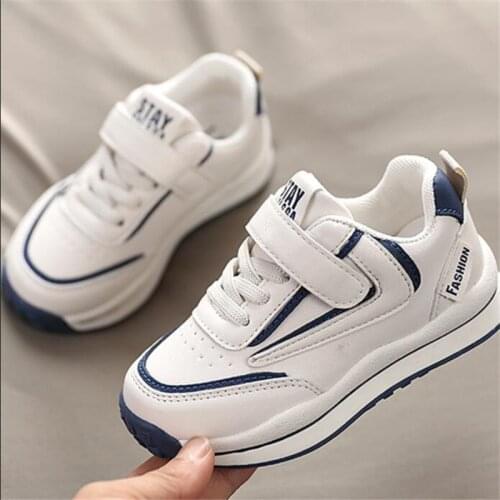 Boys Shoes Childrens Sports Shoes Girls white Running Sneakers 2021 Spring New Fashion Casual Shoes size 26-28-36