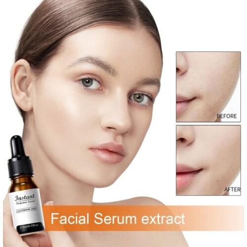 10ml Sodium Hyaluronate Shrink Pores Essential Oil Moisturizing Whitening Face Serum Improve Large Pores Reduce Fine Lines TSLM2