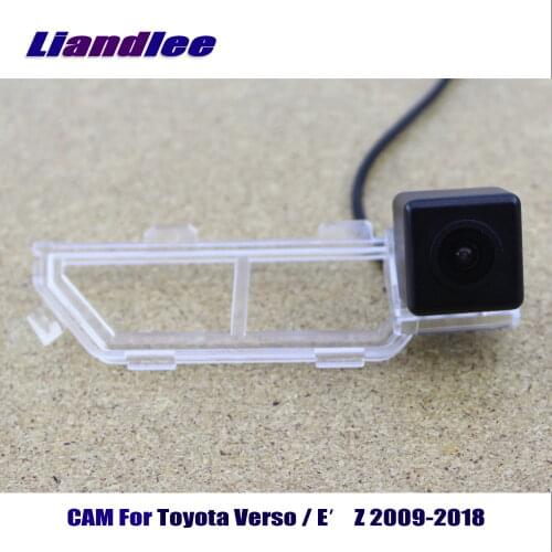 Liandlee CAM Car Rearview Reverse Reversing Parking Camera For Toyota Verso / EZ 2009-2018 / Back Camera HD CCD Night Vision