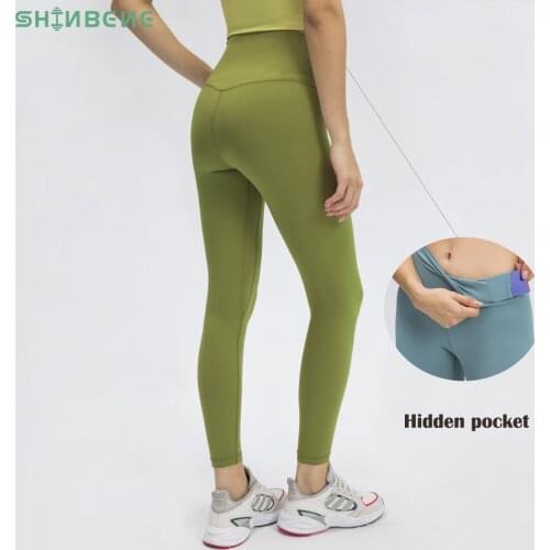 SHINBENE CLASSIC 2.0 Buttery-Soft Naked-Feel Athletic Fitness Leggings Women Stretchy Squat Proof Gym Sport Tights Yoga Pants