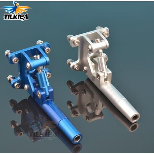 RC Boat 95mm Length Shaft(Axle) Bracket Adjustable Stinger Drive for 6.35mm 1/4" Propeller Shaft Flexible Shaft Flex Cable