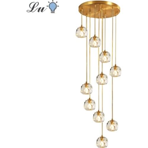 Хрустальные подвесные светильники Ludengchaoshi China At AliExpress